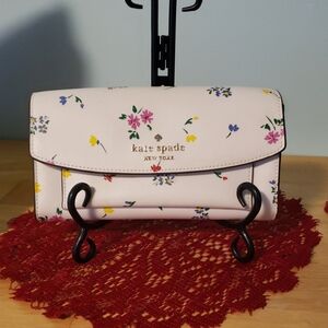 Kate Spade New York Staci Garden Wallet With Detatchable Card Holder NWOTs (#42)